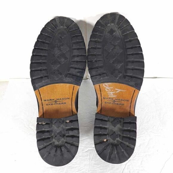 Marc Nason Men’s US 10,5 Brown Suede Leather Lace Up Ankle Chukka Boots Shoes